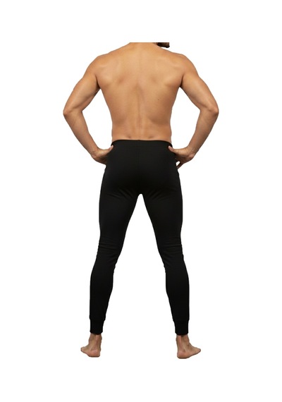 Deepsea Unisex Siyah Dar Kesim Termal Performans Taytı Soğuk Havalar & Spor Kullanımı 2607073 Siyah
