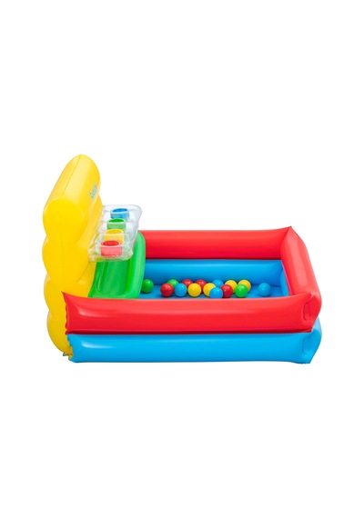 Bestway Sort 'n Play 15 Oyun Topu Ile Top Çukuru Seti Çok Renkli