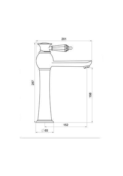Fontana F-421 Lavabo Bataryası Krom