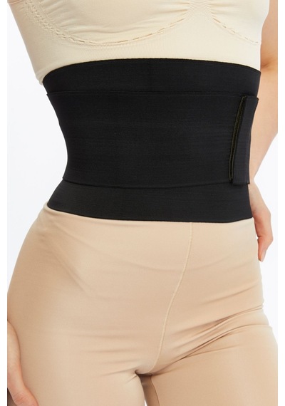 Sıklaştırıcı Ve Toparlayıcı Kum Saati Görünümü Sağlayan Sargı Korse Siyah - 677294582 Siyah - 677294582 Siyah