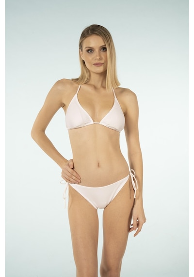 Estiva Üçgen İpli Bikini Takımı - Beyaz