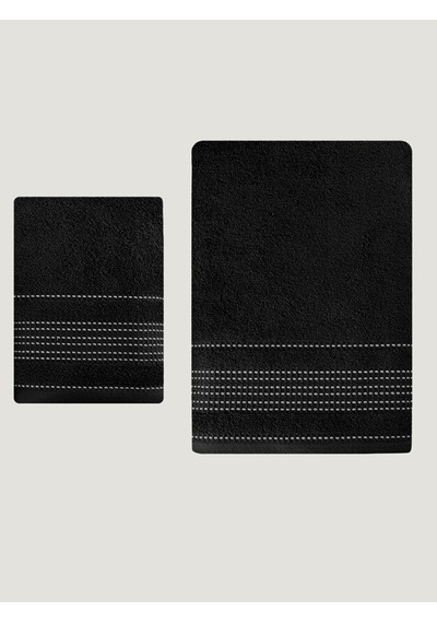 Ladın Pamuk Havlu Takımı 50x90 Yeşil