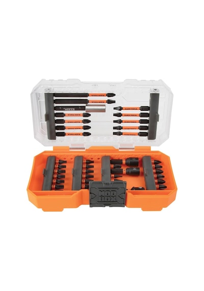 Klein Tools 33801 Darbeli Sürücü Ucu Seti, Proflex, S2 Çelik Phil
