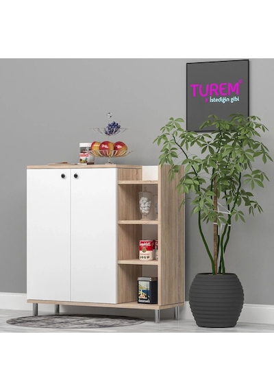Engin Çok Amaçlı Dolap Suntalam Sis Gri