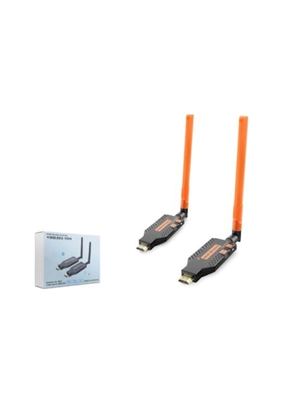 Hadron Hdx1382 Kablosuz Hdmı Görüntü Aktarım Seti 1080p 150 M Siyah Kdo