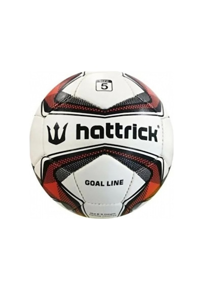 Hattrick Goalline Futbol Topu El Dikişli No:5 Kırmızı - Siyah