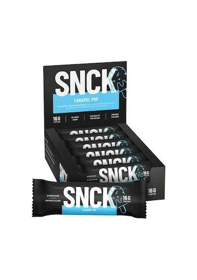 Snck Protein Bar 12 55 Gr - Caramel Pop - Fındık Karamel