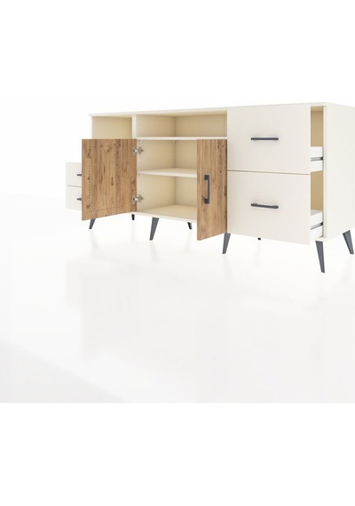 Hyperion Konsol 3 Raflı 4 Çekmeceli 2 Kapaklı 176x44x83 Aytaşı-çam/aytaşı Çam/aytaşı Hyperion Konsol 3 Raflı 4 Çekmeceli 2 Kapaklı 176x44x83 Aytaşı-çam/aytaşı Çam/aytaşı