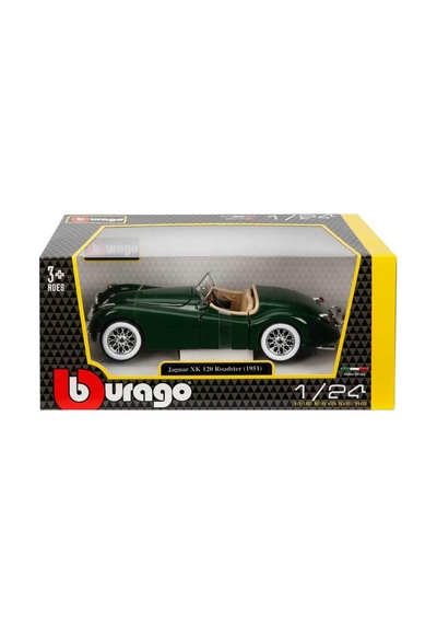 Bburago 1:24 Jaguar Xk 120 Roadster Model Araba Çok Renkli