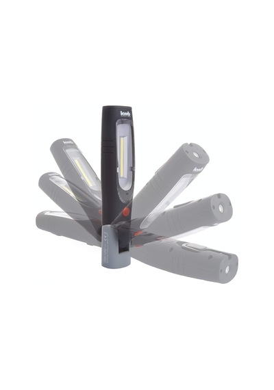 Cob Led Teknolojili Pilli Çalışma Lambası, 2600 Mah Li-ıon Pil, Ansı Fl 1 Standart, 2 Aydınlatma Modlu Lamba, Çubuk Şeklinde
