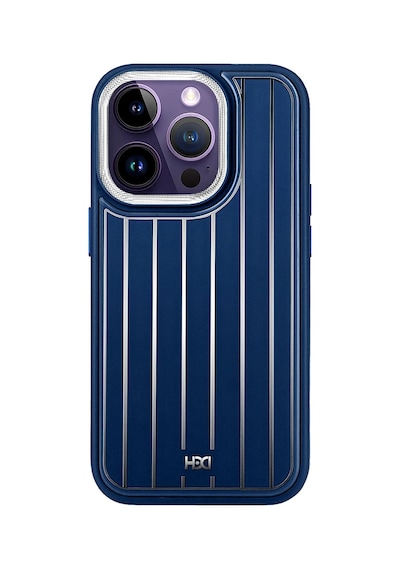 Apple Uyumlu iPhone 14 Pro Kılıf Hbc-190 Kolaj Kapak - Lacivert