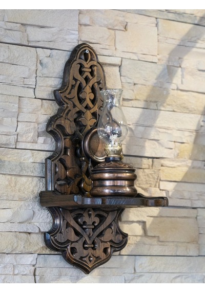 Bakır Mini Gaz Lambası Oksitli