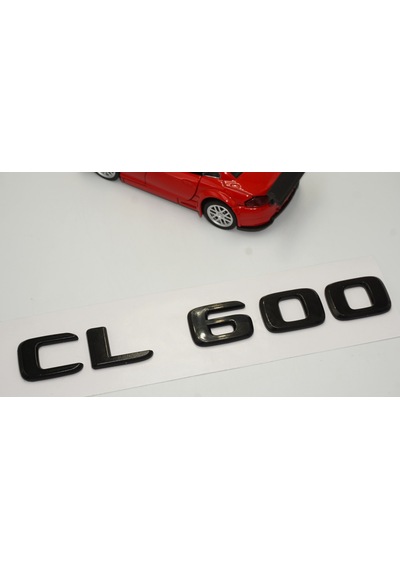CL 600 Bagaj Parlak Siyah ABS 3M 3D Yazı Logo