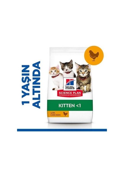 Hill's Science Plan Tavuklu Yavru Kedi Maması 3 Kg