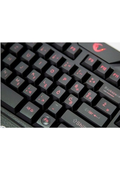 Rampage KM-R77 Usb 3 Farklı Ledli Gaming LC Layout Multimedya Klavye Mouse Set