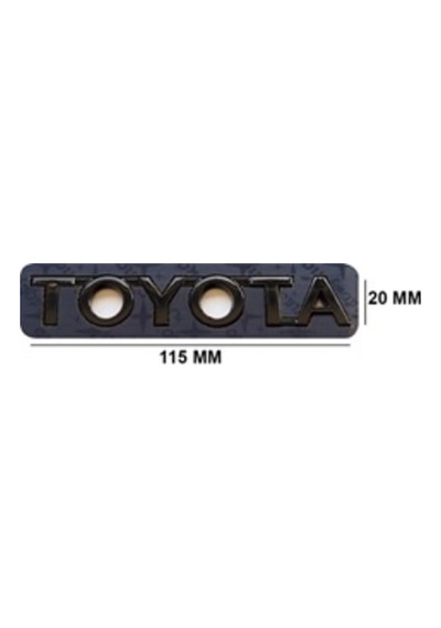 Toyota Uyumlu Hybrid Çamurluk Yazısı Krom