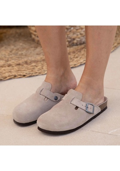 Riva Velour Taupe Terlik Kadın Rıva G105495 Genuins Velour Taupe Riva Velour Taupe Taba