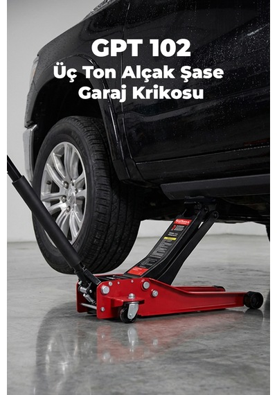 Gaptools Garaj Krikosu Üç Ton Alçak Şase