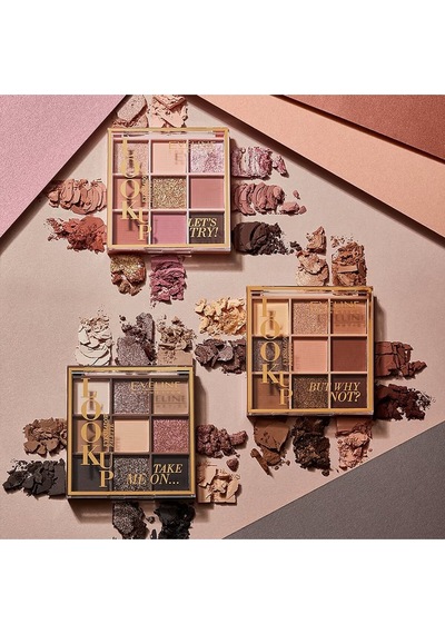 Eyeshadow Look Up Lets Try 9 Renk Palet Diğer