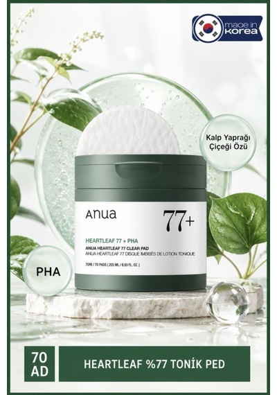 Heartleaf %77 Tonik Ped 70 Adet