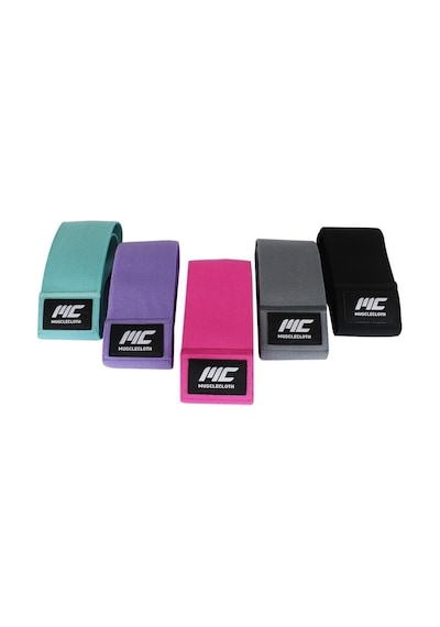 Musclecloth Loop Band Direnç Bandı Orta Pembe Çok Renkli