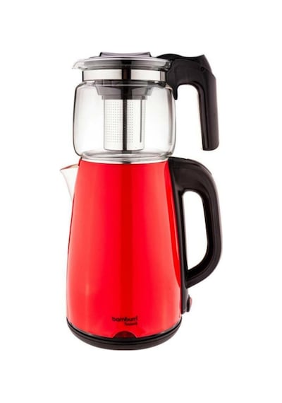 Bambum Teatech Cam Demlikli 2 L Çay Makinası Su Isıtıcı Kettle