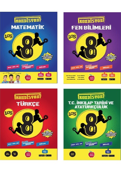 Newton Yayınları 8. Sınıf Kondisyon Denemeleri Seti