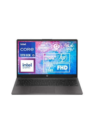 HP 250 G10 B2NC5ES010 i5-1334U 16 GB 512 GB SSD 15.6" W11P Dizüstü Bilgisayar