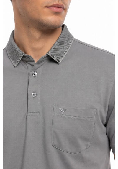 Raymons Erkek Polo Yaka Kısa Kollu Tişört Regular Kalıp T6270 Bgl-st05553 Gri