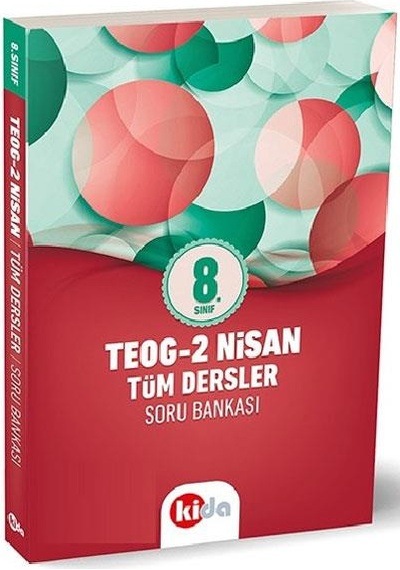 KİDA 8. Sınıf TEOG-2 Tüm Dersler Soru Bankası - KİDA Yayınları