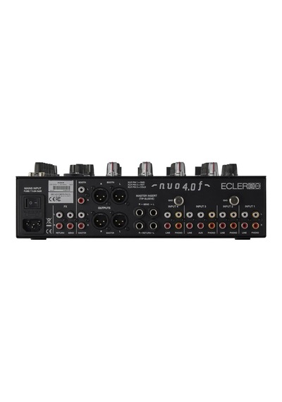 Nuo4.0f - 4 Kanal Analog Dj Mikser Siyah