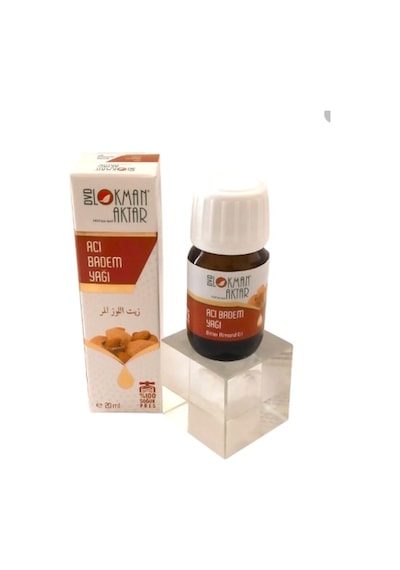 Lokman Aktar Acı Badem Yağı 20 ML