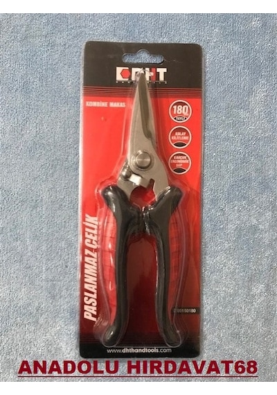 Dht Kombine Makas Bitki Ve Çiçek Budama Makası 180 Mm Sac Makası