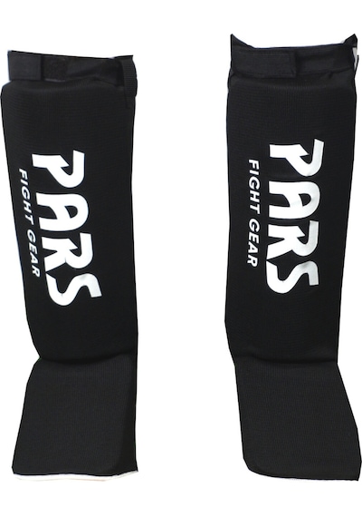 Pars Kick Boks Muay Thai Ayak Kaval Koruyucu Siyah