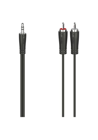 Hama Hm.200720 3.5mm - 2rca Stereo 2m Usb Kablo Siyah
