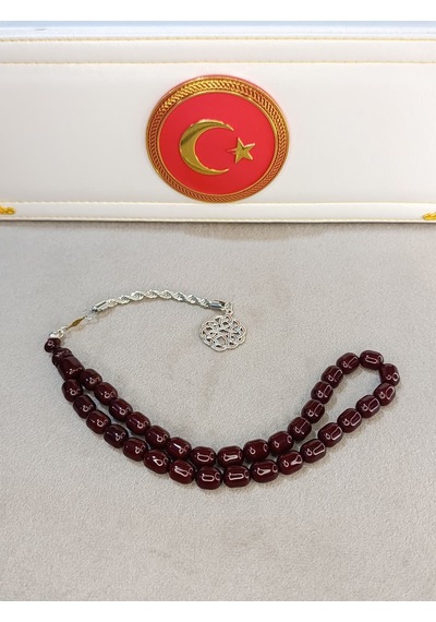 Sıkma Kehribar Tesbih Usta Yapımı 44969876