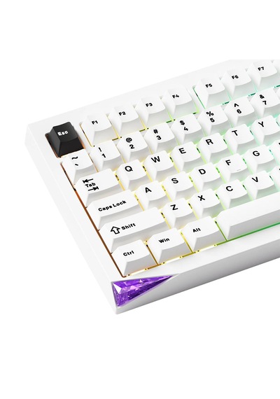 Akko Mineral 01 Vıa Stellar Rose Switch Hotswap Rgb Kablosuz İngilizce Gaming Klavye