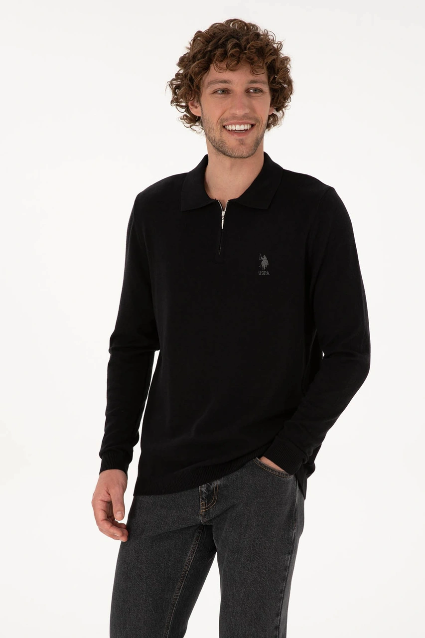 U.s. Polo Assn. Farah025k Siyah Erkek Kazak 2236535 Siyah