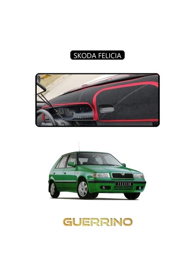 Skoda Felıcıatorpido Koruma Halısı Siyah Kenar
