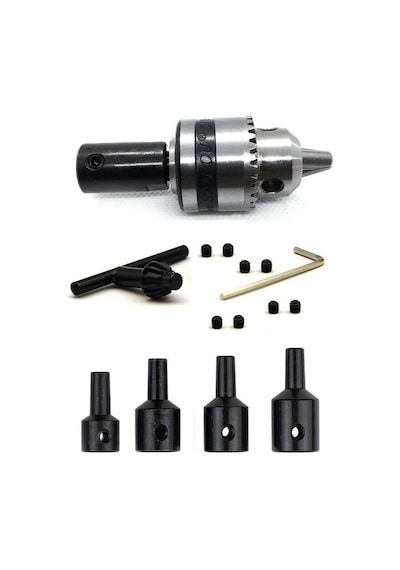 Motor için 6 MM Anahtarlı Metal Mandren Okul Proje Uygulama Arge H