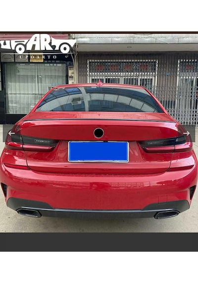 Bmw Aksesuar G20 2020+ Uyumlu M3 İnce Spoiler İthal Pianoblack Boyalı