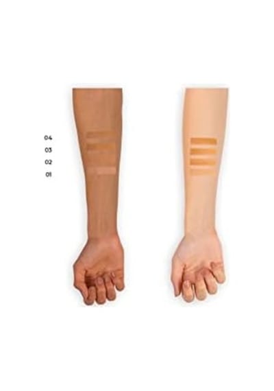 Mineral Powder 01 Mat Bitişli Toz Yüz Pudrası 0
