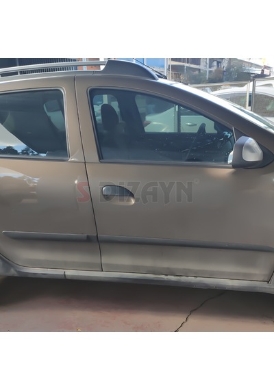 S-dizayn Dacia Sandero Stepway Abs Plastik Yan Kapı Koruma Çıtası 2013-2020 A+ Kalite