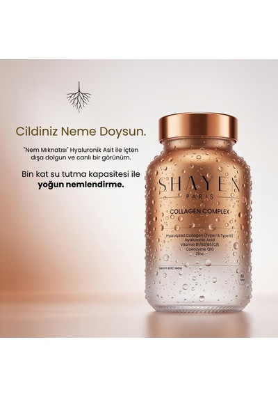 Tr Collegen Complex - Skin Longevity Kolajen & Güzellik Takviyesi - Kolajen Hidrolizat Tip I & Iıı Takviye Tableti