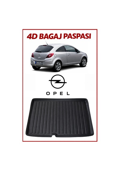 Opel Corsa D 2009 Model 4d Bagaj Havuzu