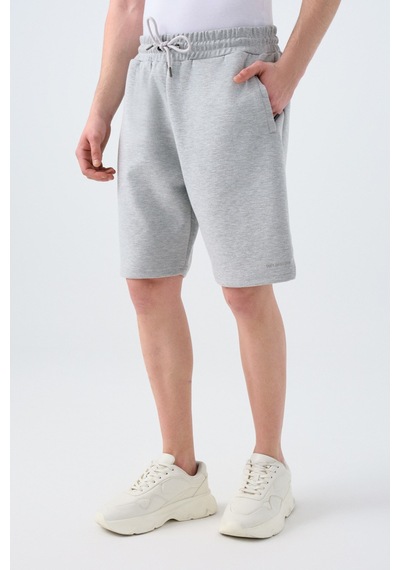 Loft Regular Fit Gri Erkek Şort Lf2039978 Gri