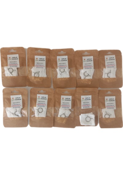 Çay Ocağı Kazanı İçin Musluk Bezi 10 Paket 50 Adet Musluk Süzgeci