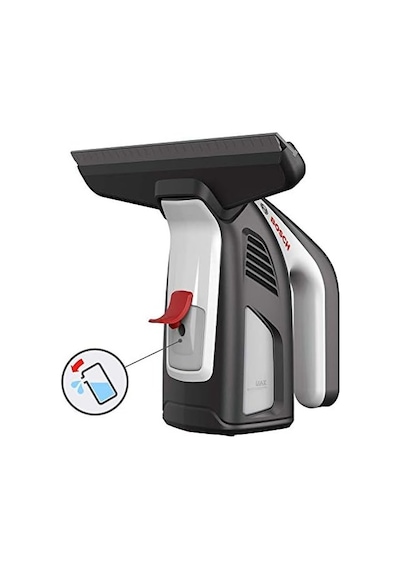 Akülü Pencere Temizleyici, Glassvac Cam Temizleyici, Premium Paket, Pencere, Ayna Ve Duş Temizliği İçin, Çalışma Süresi Yaklaşık 35 Pencere, Karton Kutuda Diğer