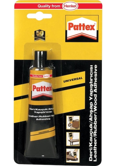 Pattex Çok Amaçlı Yapiştırıcı 50 Gr Deri.Kauçuk