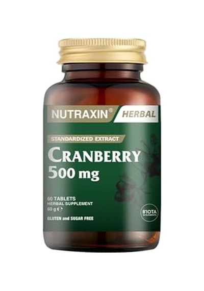 Nutraxin Herbal Cranberry 500 Mg 60 Tablet